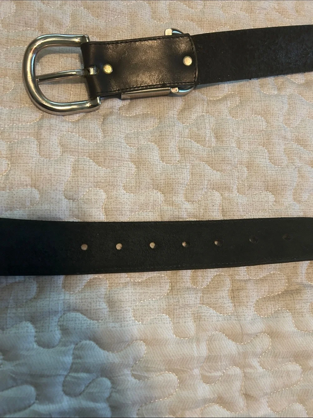 Harley-Davidson black leather belt